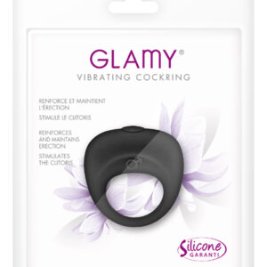 Cockring vibrant extensible pour renforcer l'érection et stimuler le clitoris lors des rapports.