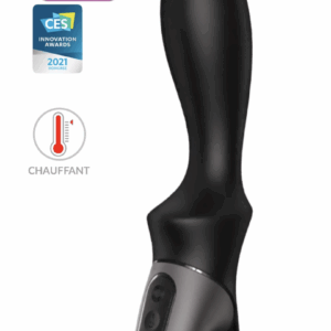Heat Climax noir Vibro Plug chauffant unisexe USB/Connect